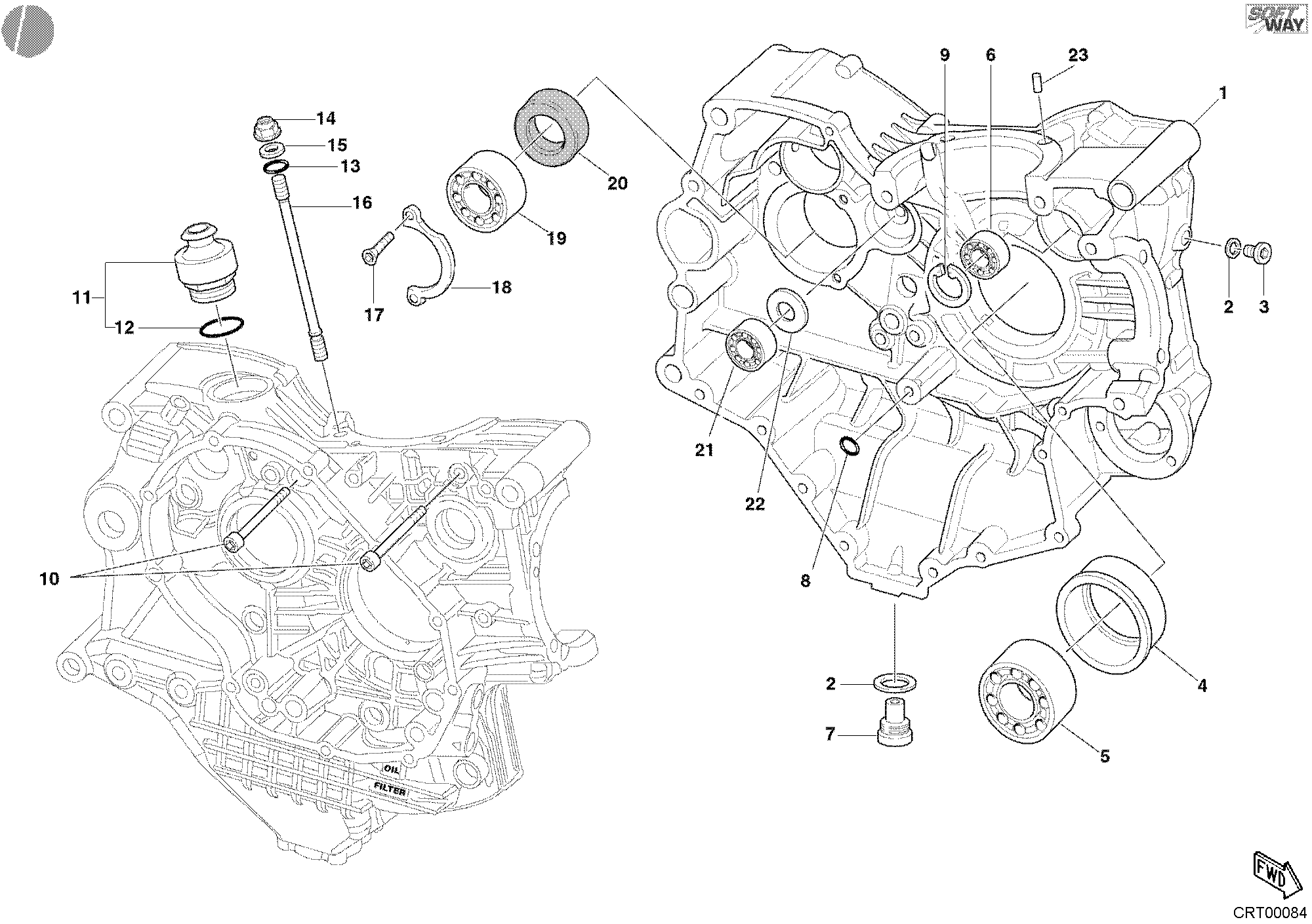 Carter moteur