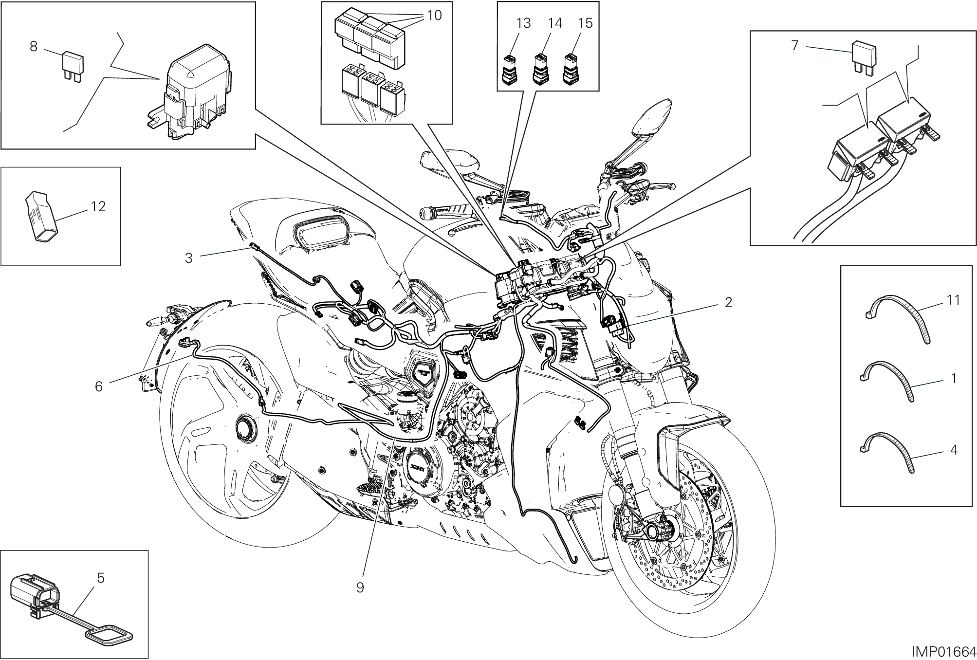 Circuit électrique vehicule