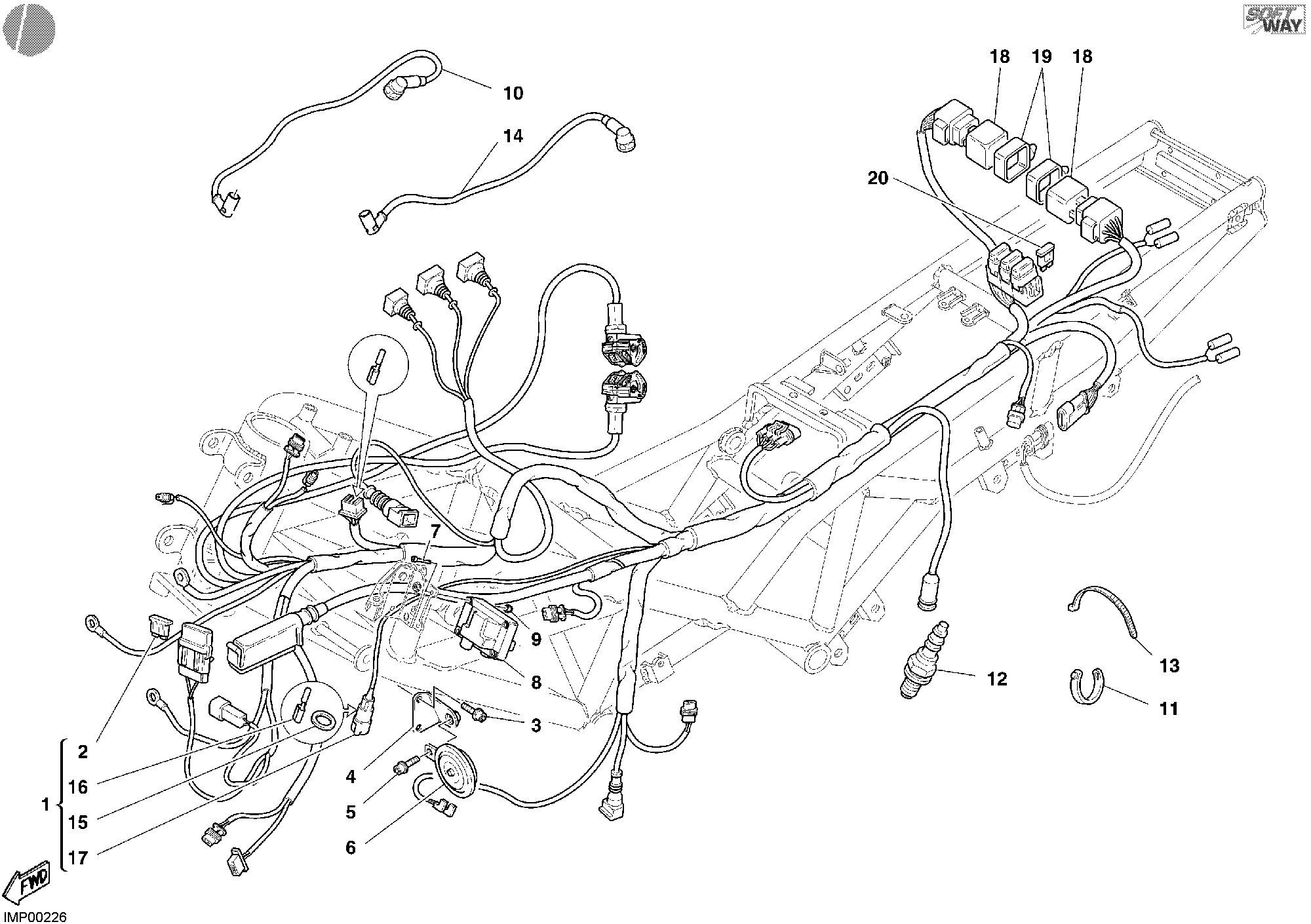 Faisceau de fils