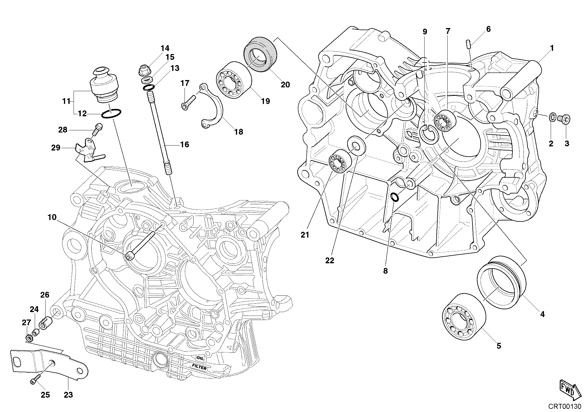 Carter moteur