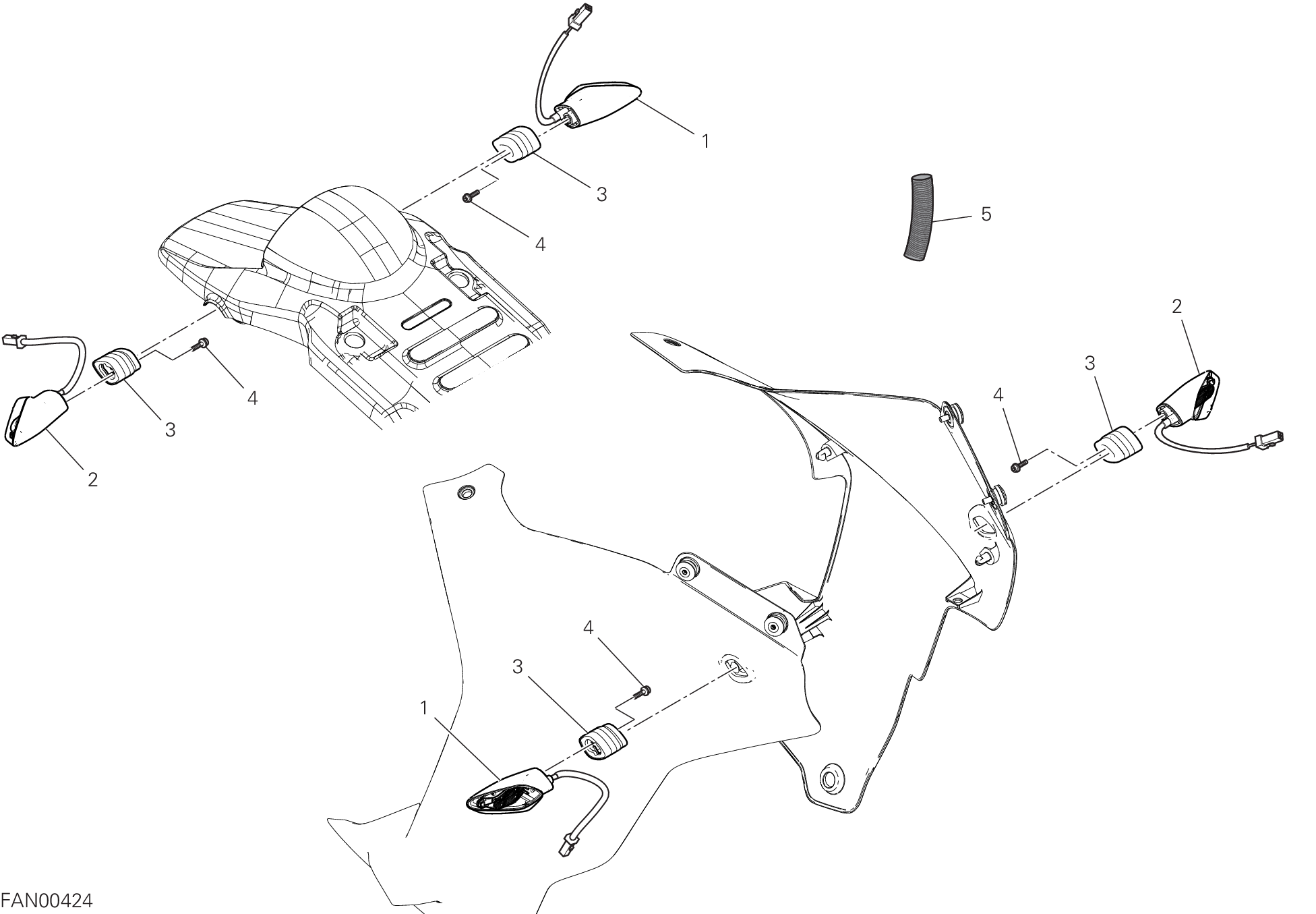 Clignotants de direction