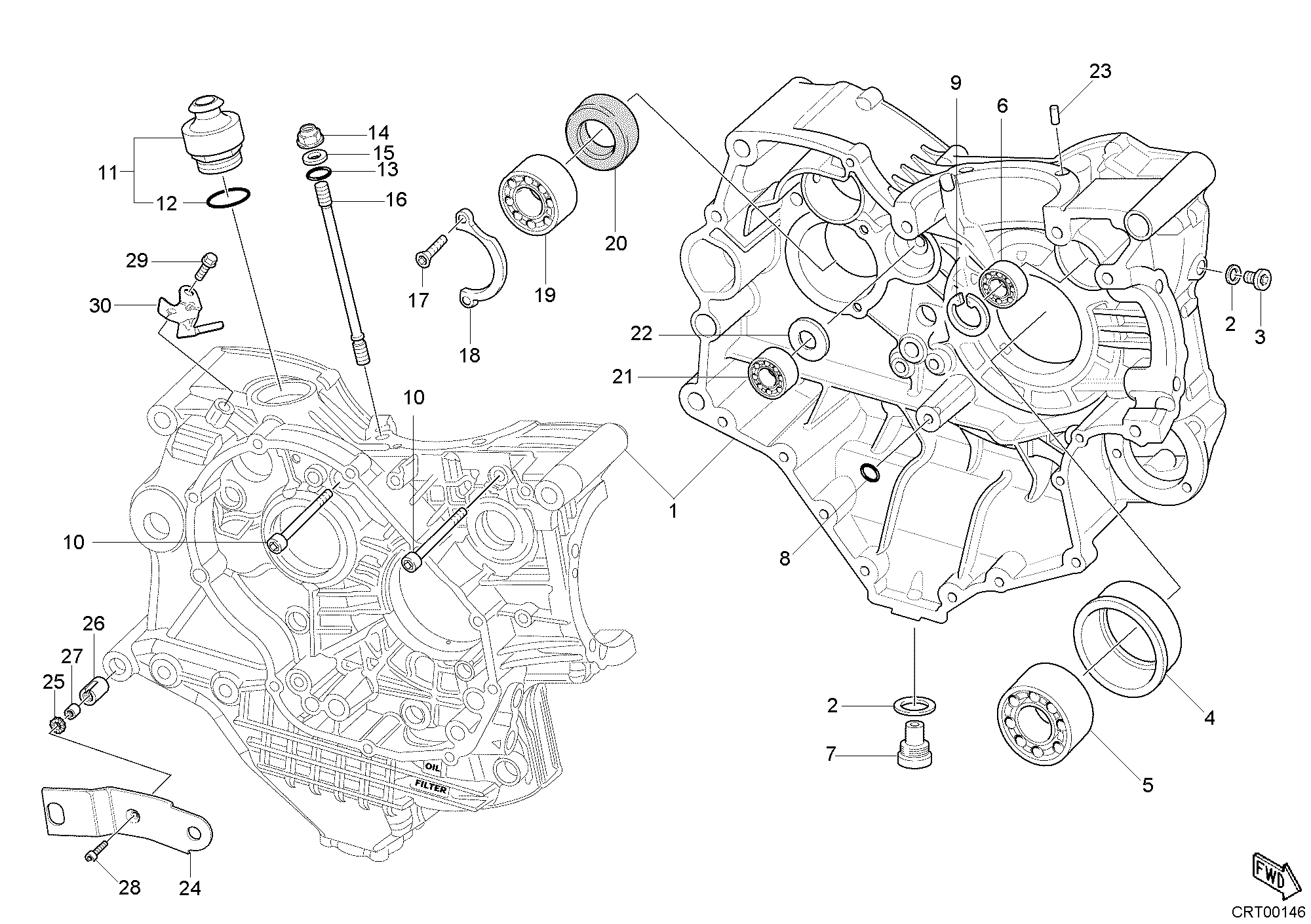 Carter moteur