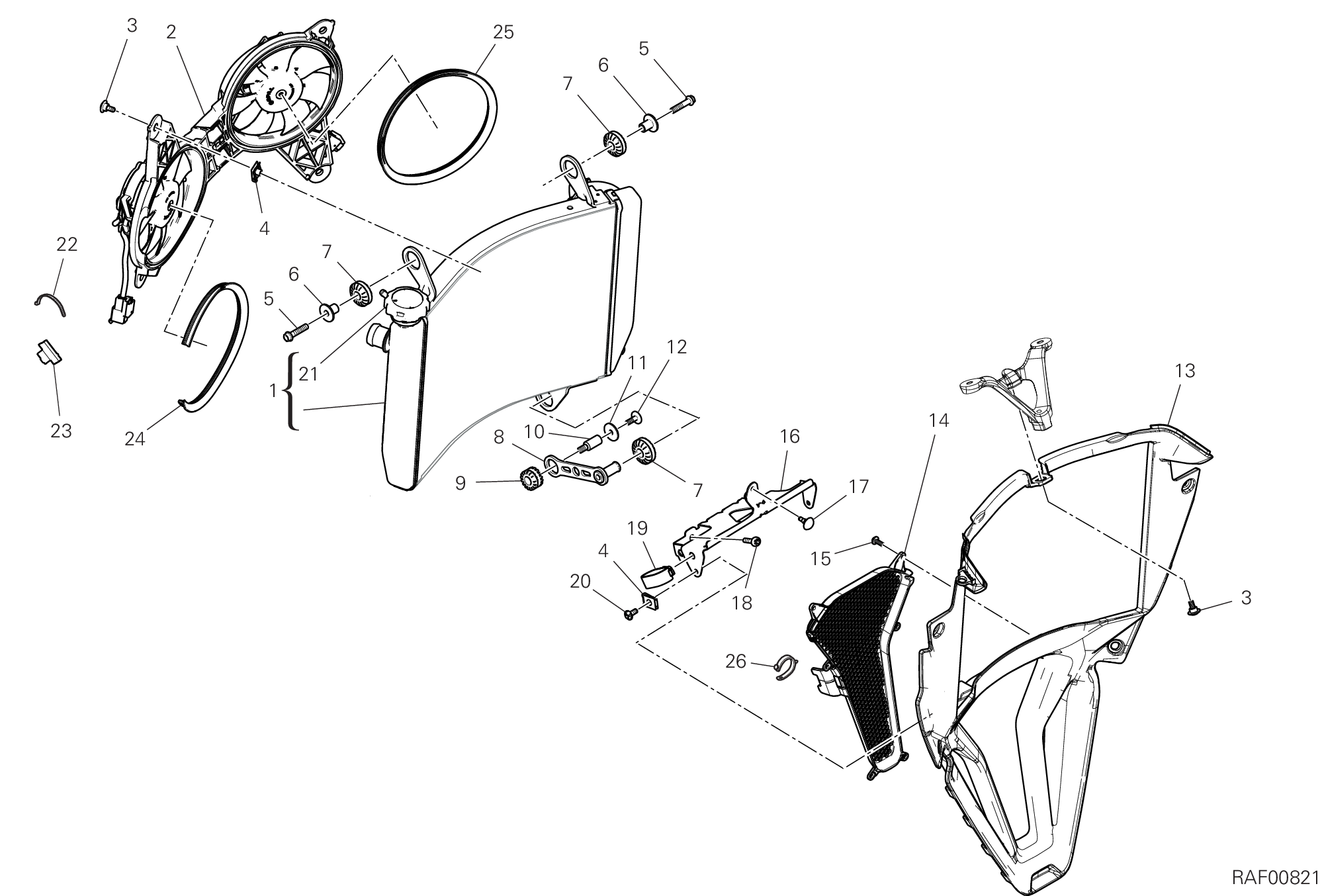 Radiateur d'eau