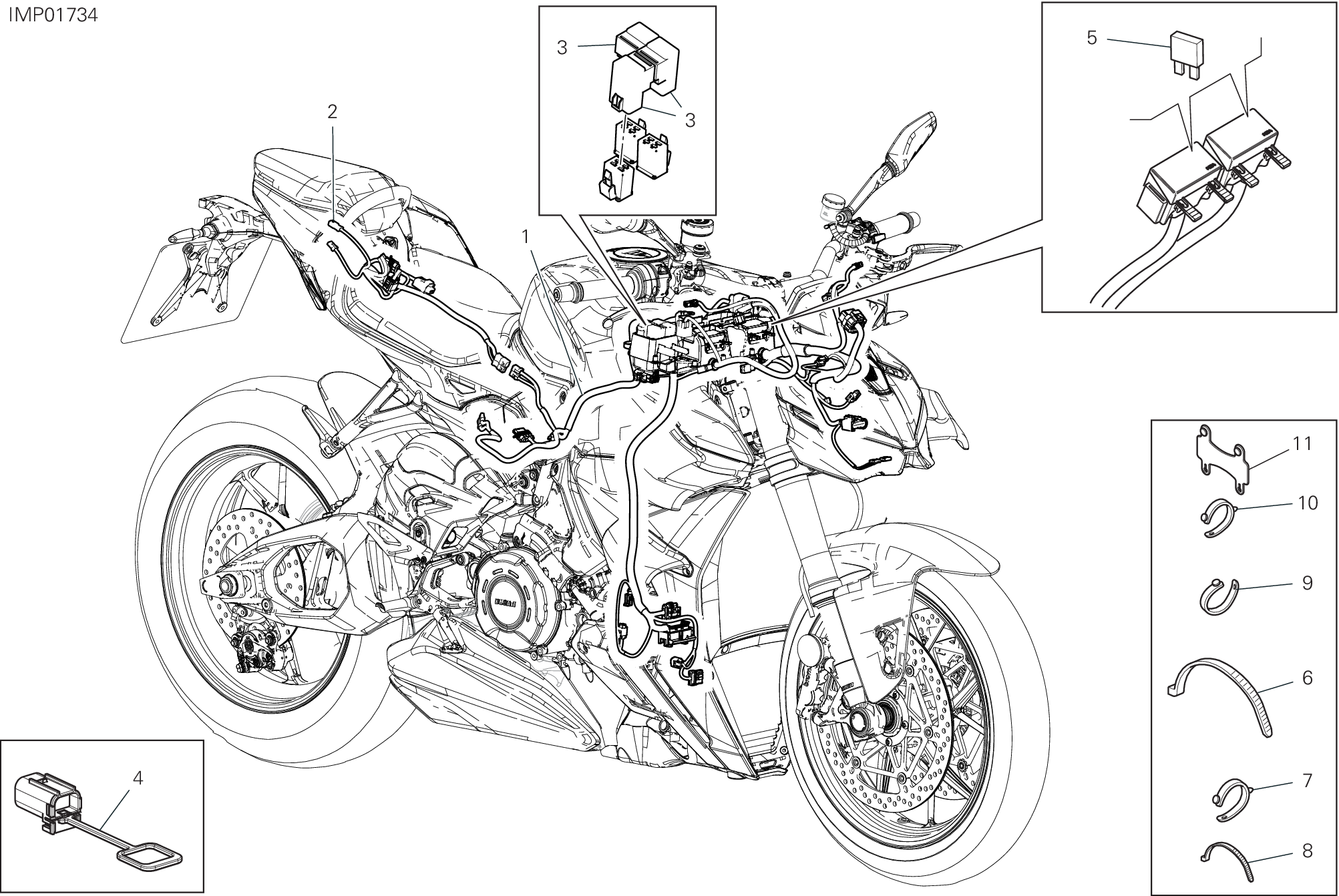 Circuit électrique vehicule